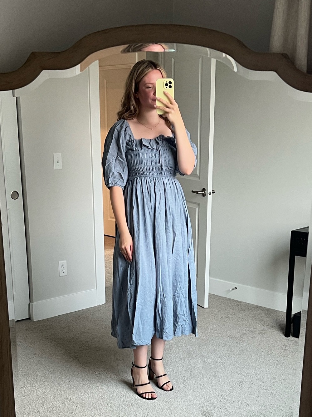 Summer Ruffled Vintage Elegant Backless
 A Line Flowy Long Dress